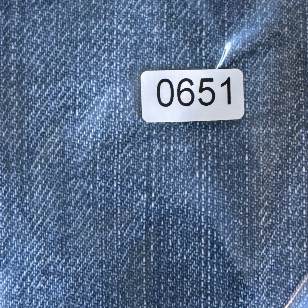 American Eagle Women's 4 Long Wide Leg Flare Jeans Dark Wash Y2K Low Rise - Picture 12 of 12